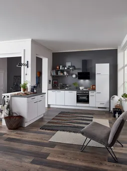 Sori elements kitchen design 02 Concrete Slate grey right-hand orientation 0