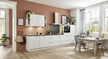 Sori elements kitchen design 14 Oak Sierra left-hand orientation 1