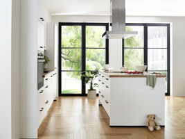 Sori elements kitchen design 12 Concrete Slate grey left-hand orientation 2