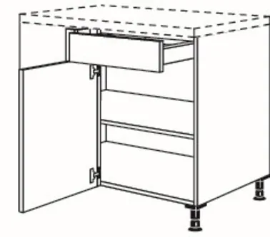 Sori Corner base unit UE100-60