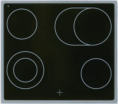 Sori BEKO Ceramic glass radiant hot plate EH 9641 XHN, linked to cooker stainless steel EH9641XHN