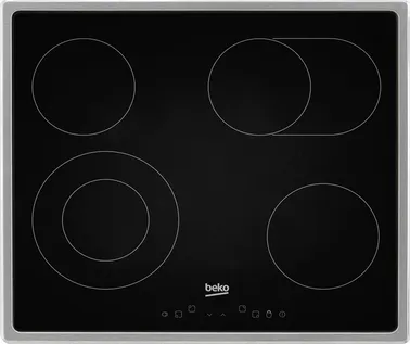 Sori BEKO Ceramic glass hot plate EB 9741 XHL, individual appliance stainless steel EB9741XHL