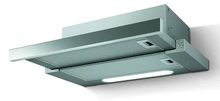 Sori ELICA: Slimline cooker hood ELITE 14 60-D grey / stainless steel ELITE1460D