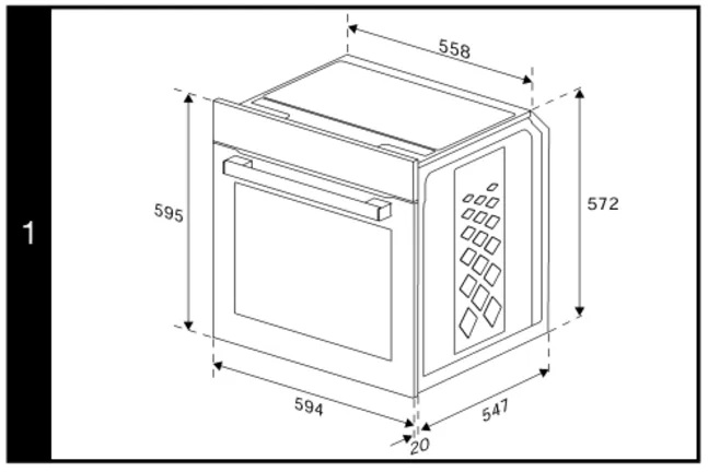 Sori BEKO Built-in oven BBIM174N0BE with hydrolysis BBIM174N0BE 1