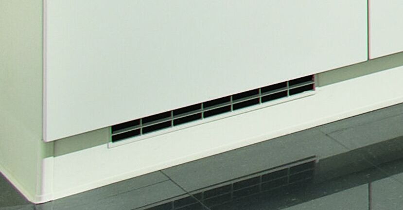 Sori Ventilation grill, for fitting into plinth panel for appliance housings LG40 0