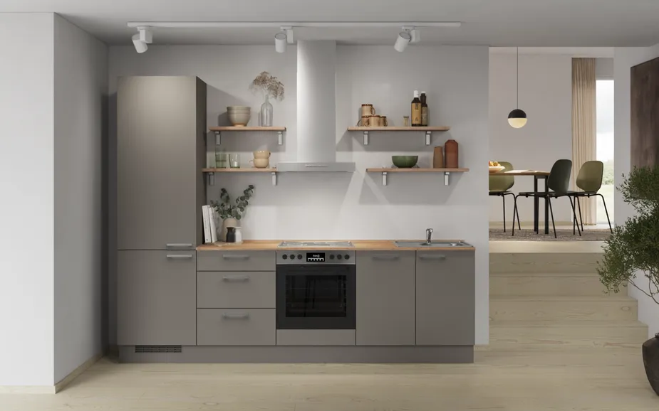 Sori Galley kitchen 270 cm with appliances planning 10 0