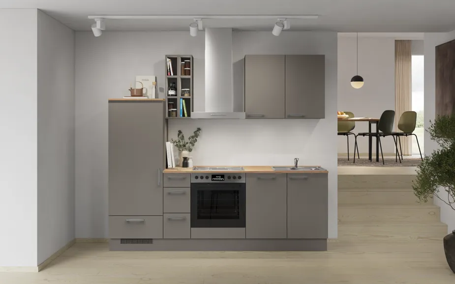 Sori Galley kitchen 240 cm with appliances planning 14 0