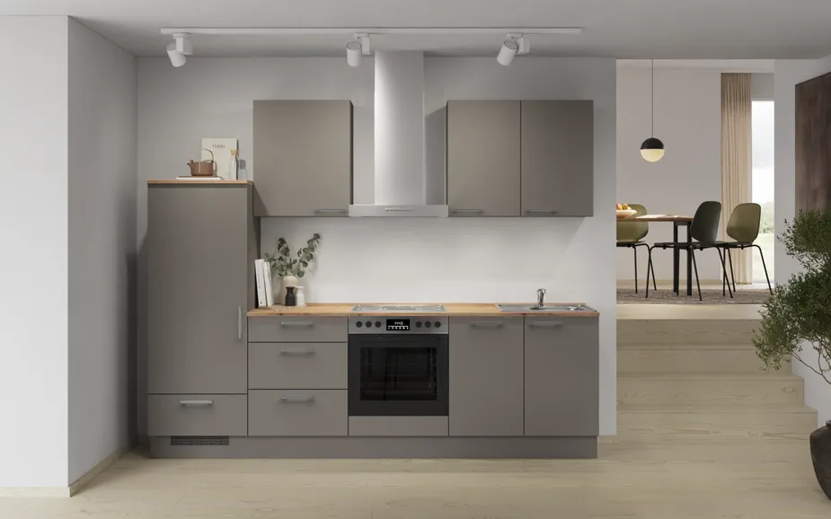 Sori Galley kitchen 270 cm with appliances planning 14 0