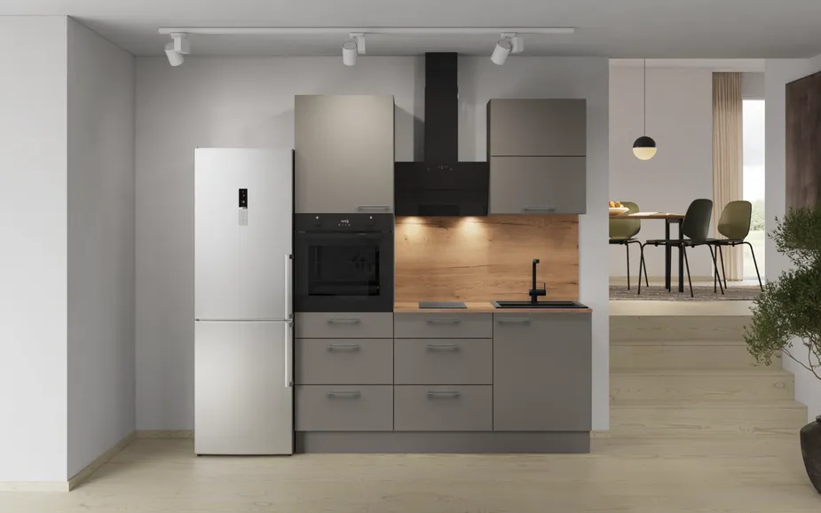 Sori Galley kitchen 180 cm with appliances planning 8 0