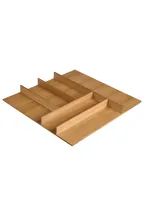 Sori Black ash wood cutlery tray BE60E