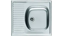 Sori FRANKE FRANKE: Built-in sink ETN 611-58, stainless steel satin matt  stainless steel 87042 0