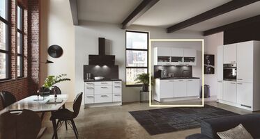 Sori elements kitchen design 03 Concrete Slate grey right-hand orientation 1