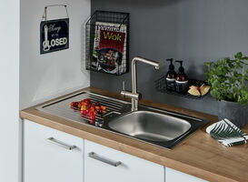 Sori elements kitchen design 02 Oak Sierra left-hand orientation 2