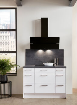 Sori elements kitchen design 03 Concrete Slate grey right-hand orientation 2