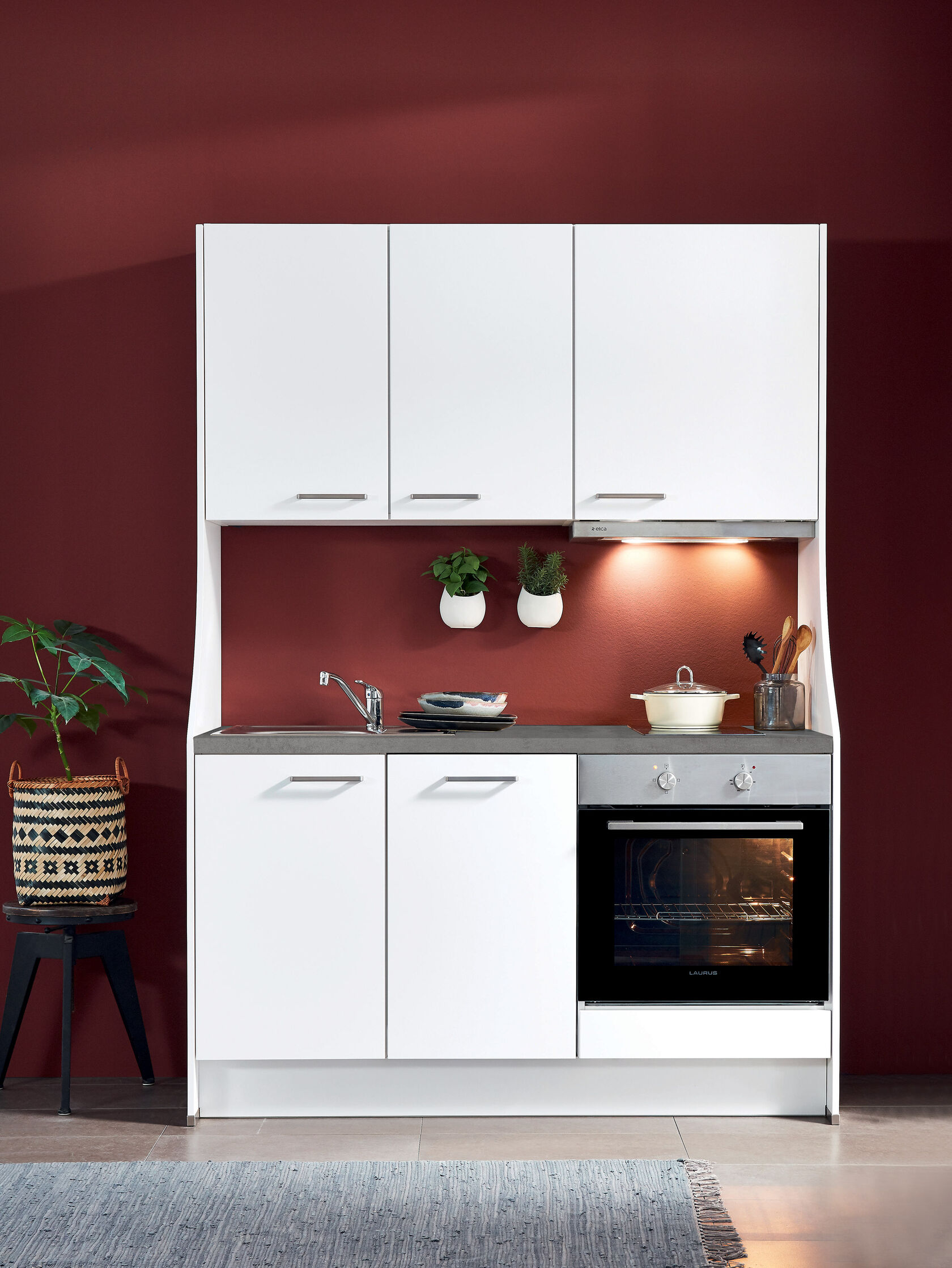 Sori elements kitchen design 05 Oak Sierra right-hand orientation 2