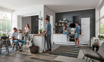 Sori elements kitchen design 02 Concrete Slate grey right-hand orientation 4